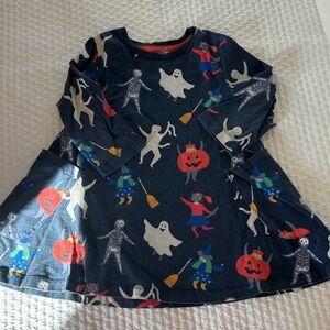 Mini Boden Navy Halloween Long Sleeve Tee